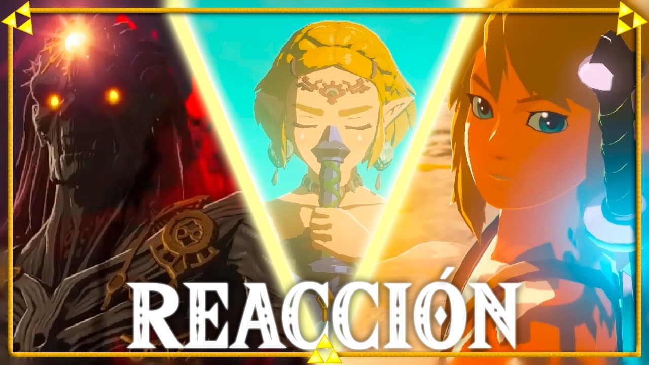 LA HISTORIA COMPLETA DE ZELDA TEARS OF THE KINGDOM - REACCIÓN | Cinemáticas + diálogos + mazmorras