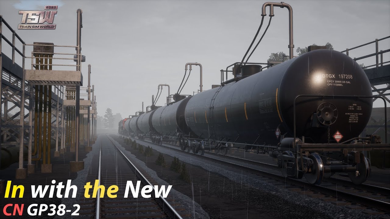 In with the New : CN Oakville Subdivision : Train Sim World 2020 1080p60fps