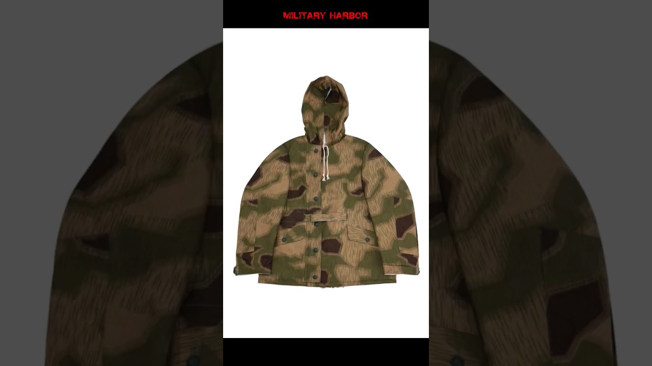 WWII German Reversible Winter Parka in Marsh Sumpfsmuster 43 Camo