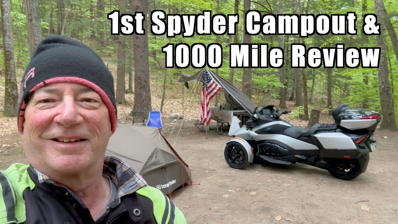 2024 Can-Am Spyder RTL 1st Camping Trip & 1K Mile Review