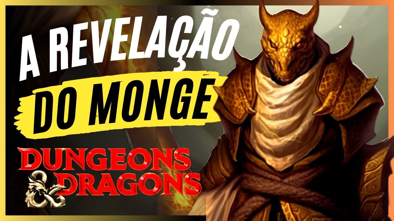 CONFABULANDO: Vilões - O Monge Draconato no RPG - D&D 5 EDIÇÃO