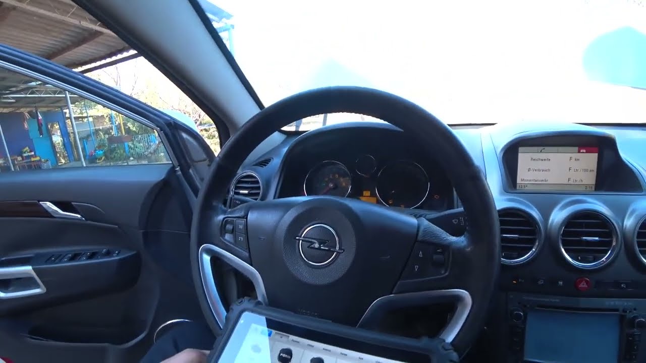 Opel Antara ABS не выходит на связь - перезалив