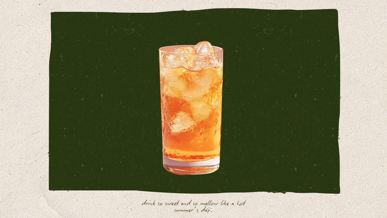 Iced Oolong Tea.