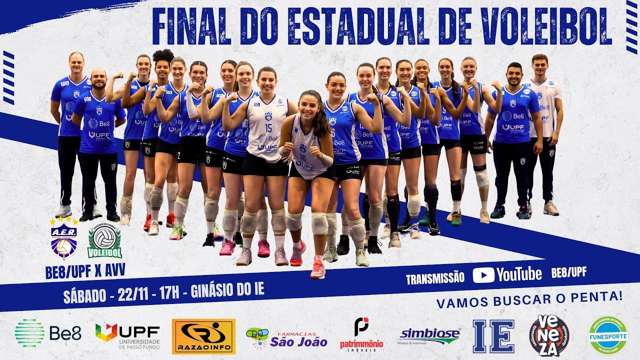 Estadual de Voleibol Feminino - Final - Be8/UPF X AVV Venâncio Aires