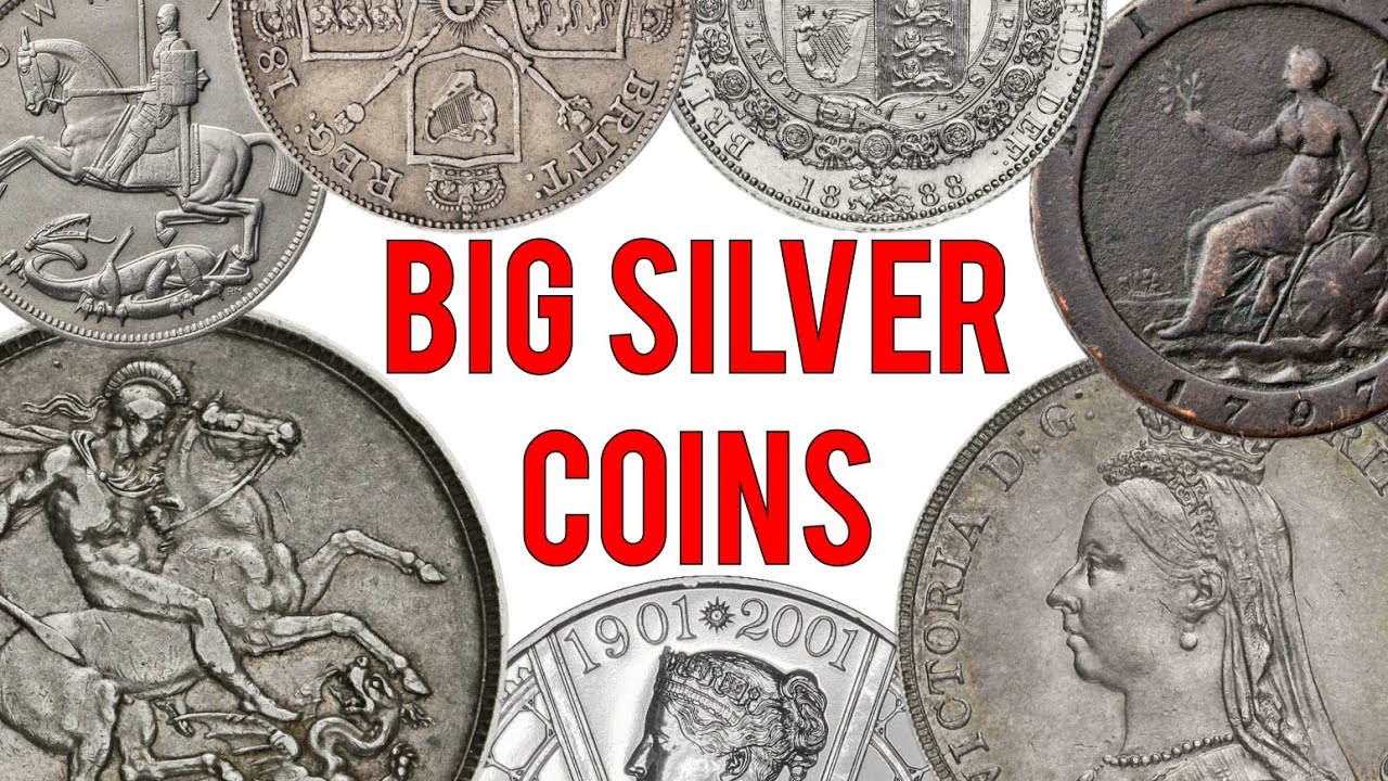 I Bought lots of Big British Silver Coins at the Antique Shop