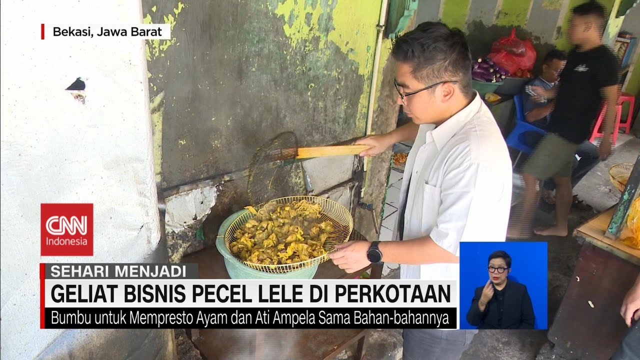 Geliat Bisnis Pecel Lele di Perkotaan | Sehari Menjadi Pedagang Pecel Lele