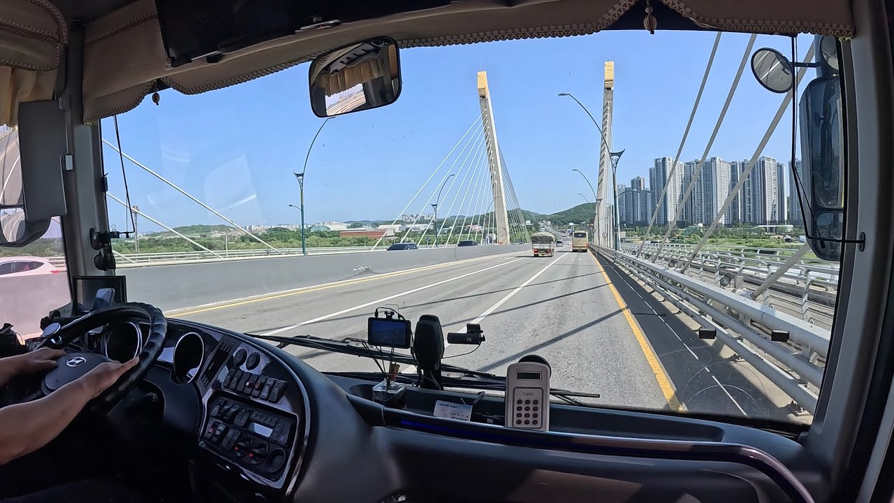 [ep.35] 4k 관광버스기사일상ㅣ어린이집ㅣ카시트ㅣkorea tour bus driver vlog.pov