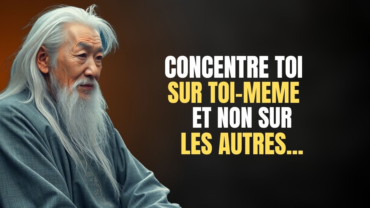 CONCENTRE TOI SUR TOI MÊME et non sur les autres et observe comment ta vie se transforme Stoïcisme