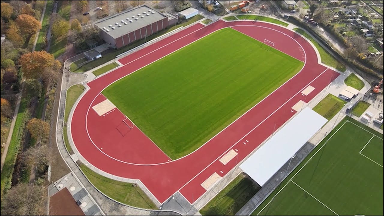 Dinslaken - Bau der neuen Bezirkssportanlage