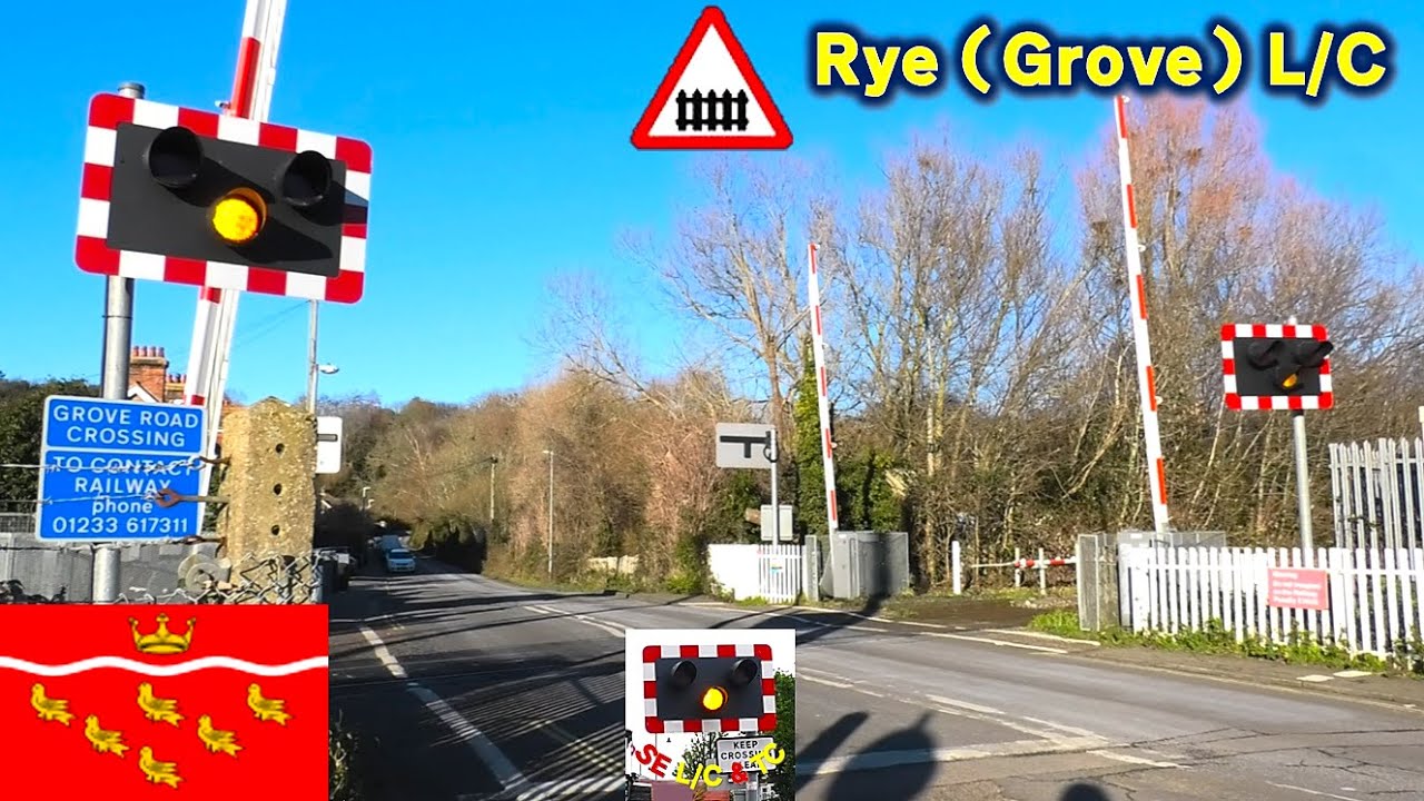 Rye (Grove Road) Level Crossing, East Sussex