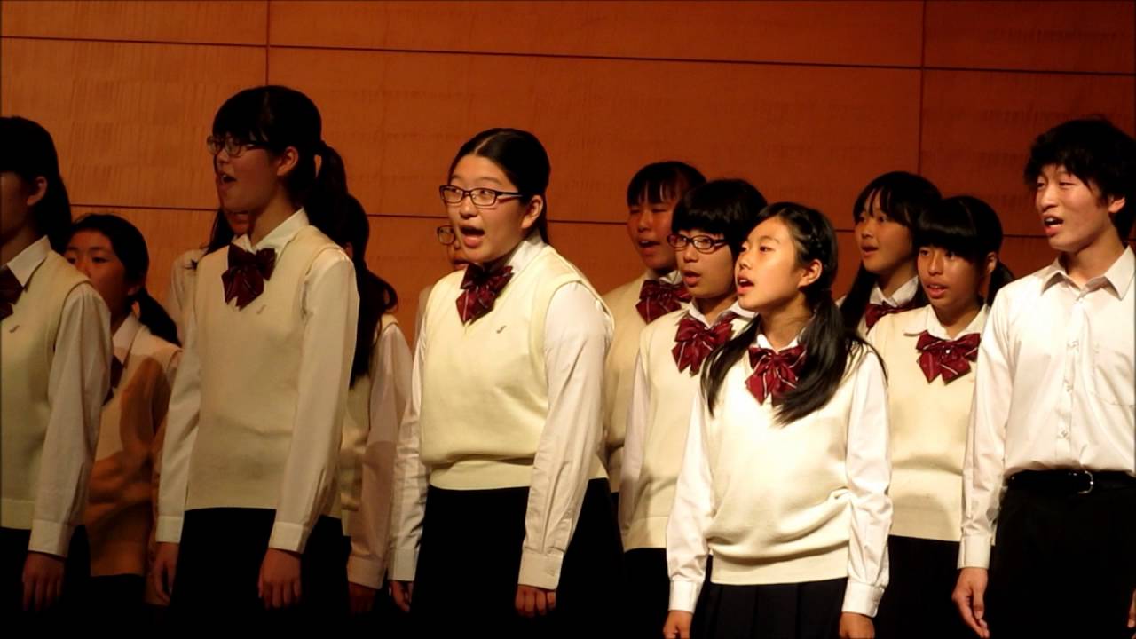 合唱　大切なもの　神代中学校
