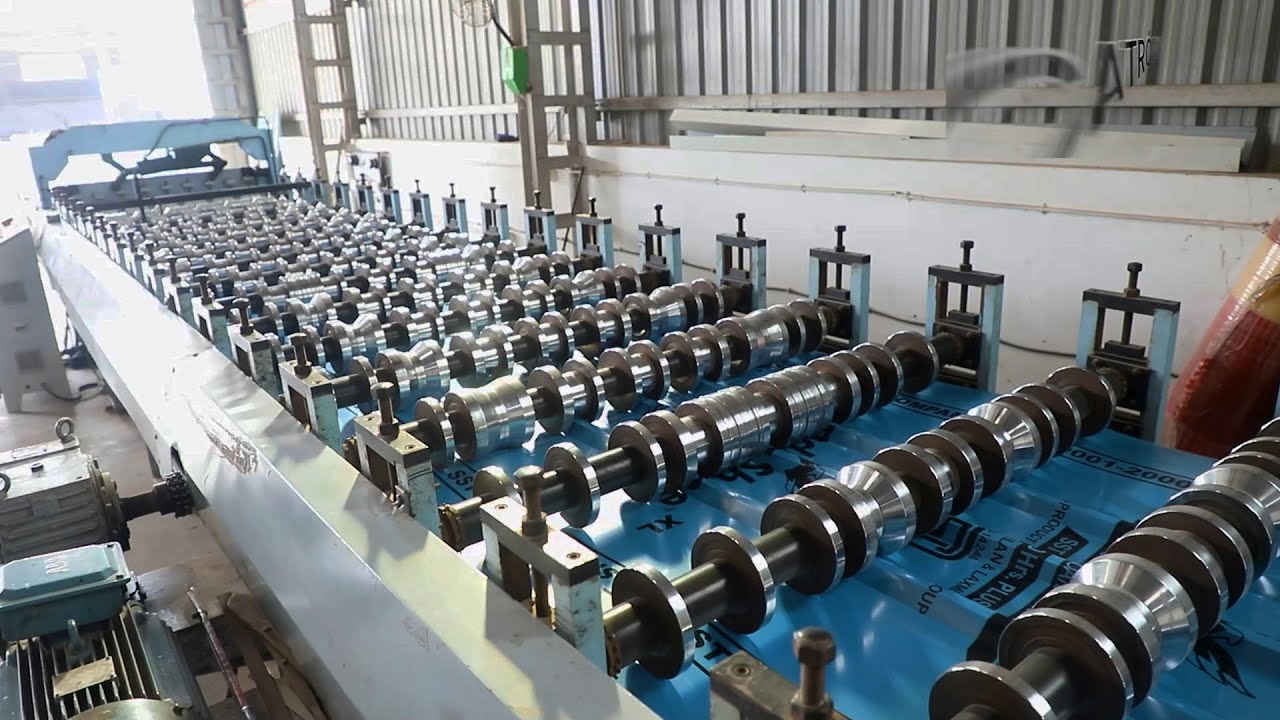 Incre&iacute;ble fabricaci&oacute;n de l&aacute;minas para techos | C&oacute;mo est&aacute; hecho - Hoja de techo