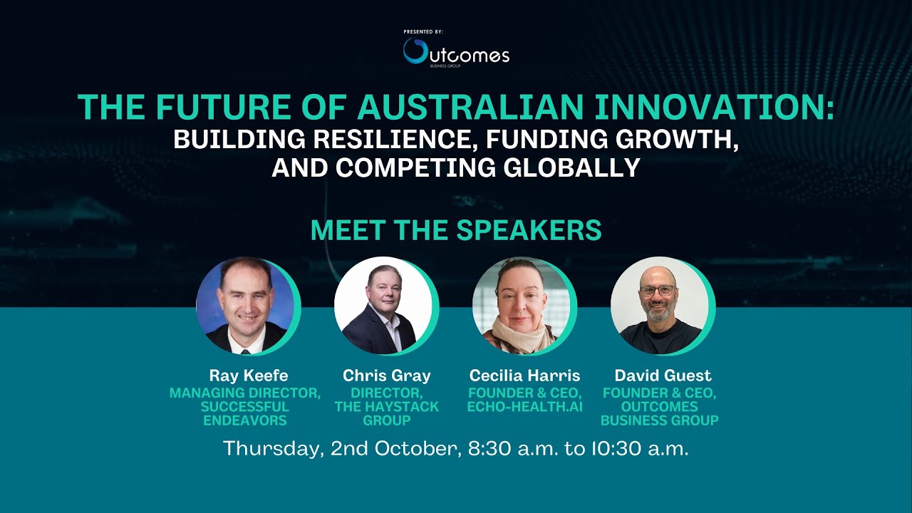 The Future of Australian Innovation: Build Here, Win Globally