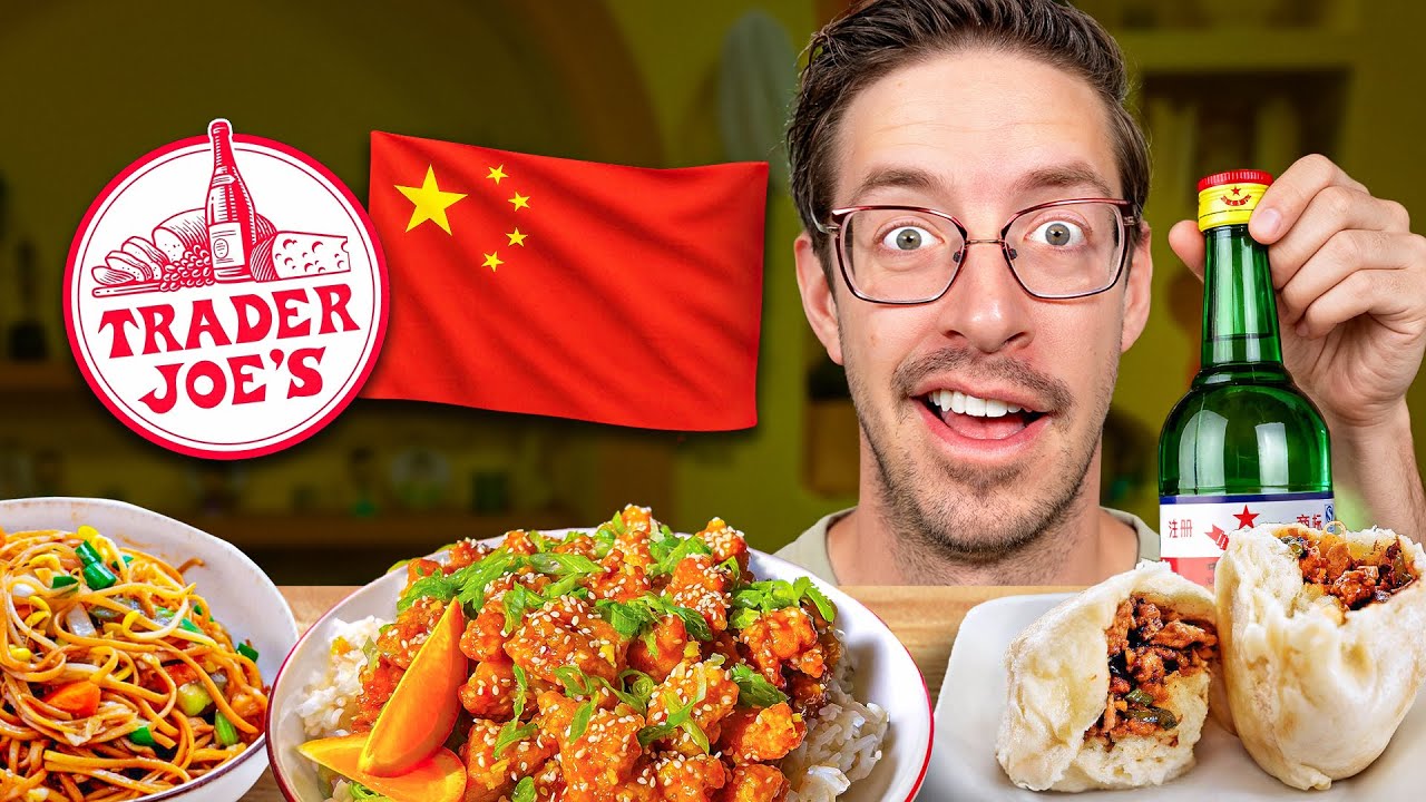 Drunk Trader Joe's Chinese Food Taste Test