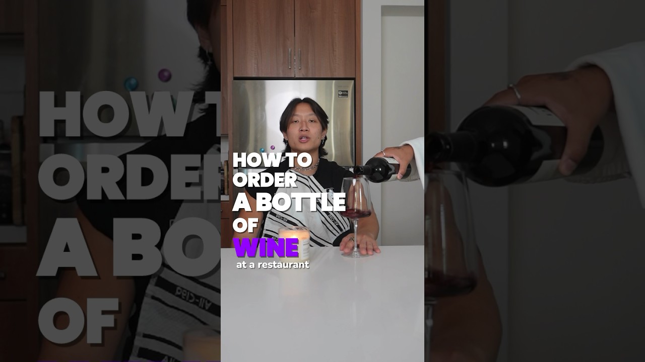 How To Order a Bottle of Wine at a Restaurant #wine #cocktails #bartender #bartending #mixology