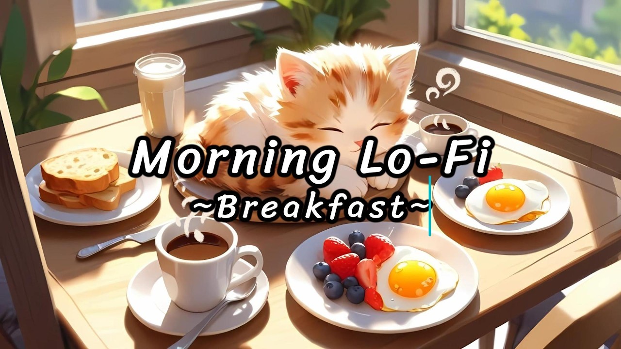 Morning Breakfast Lofi 🍳🍞 Chill Beats to Start Your Day & Relax 🌞