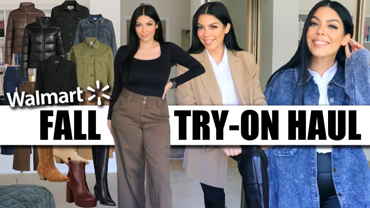 NEW at Walmart : Fall Fashion 2023 Clothing Try On Haul