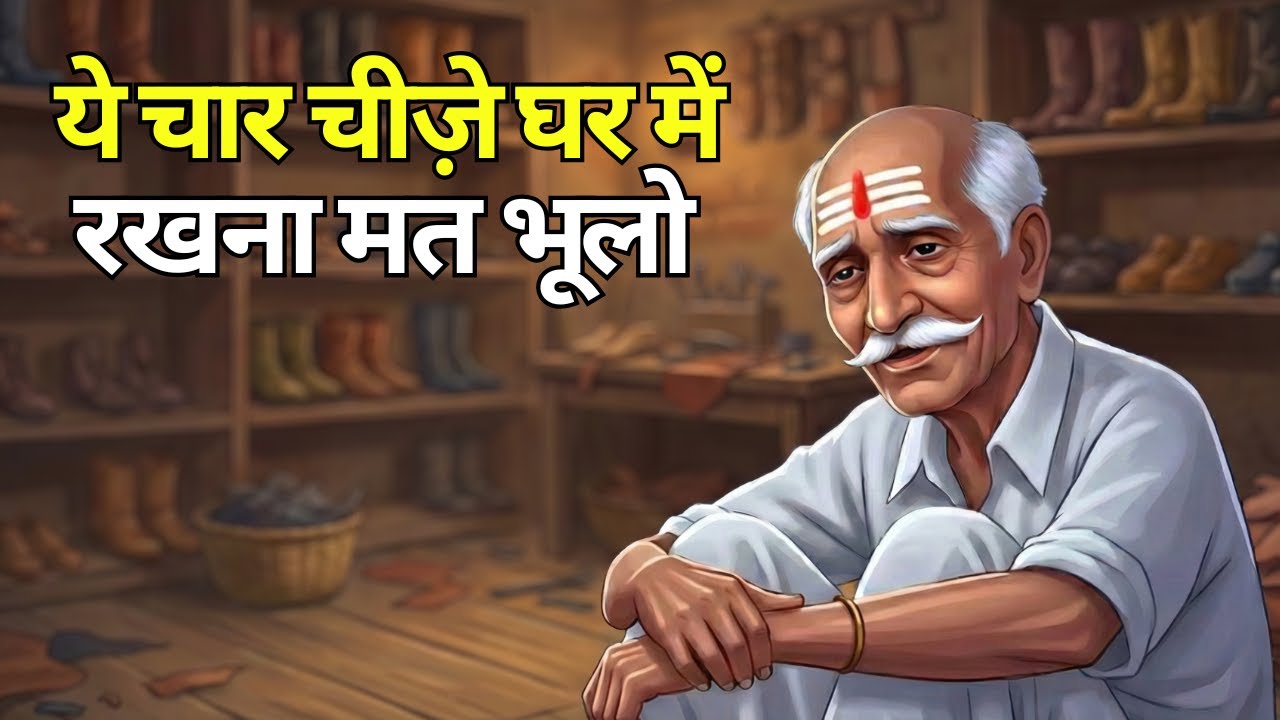एक मोची ने बताया कि ये चार चीजें घर में ठीक से संभाल कर रखना, कभी कुछ मांगने की जरूरत नहीं पड़ेगी |
