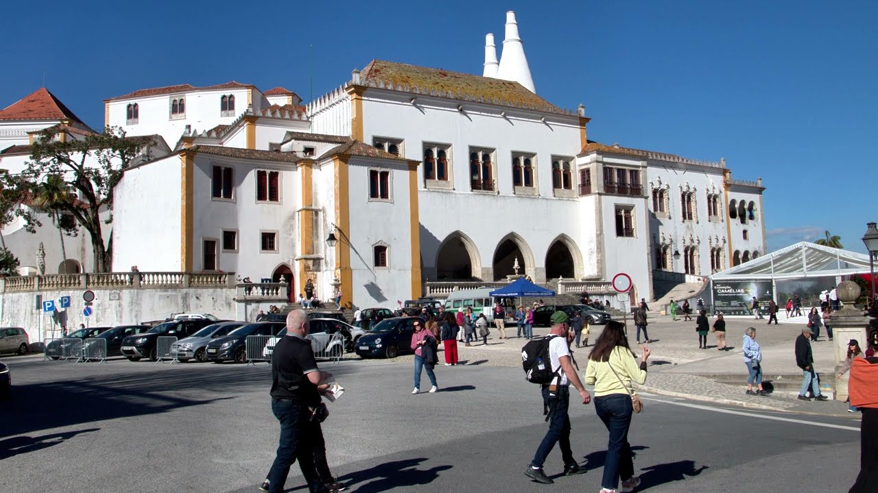 Centro Histórico de Sintra em Portugal.