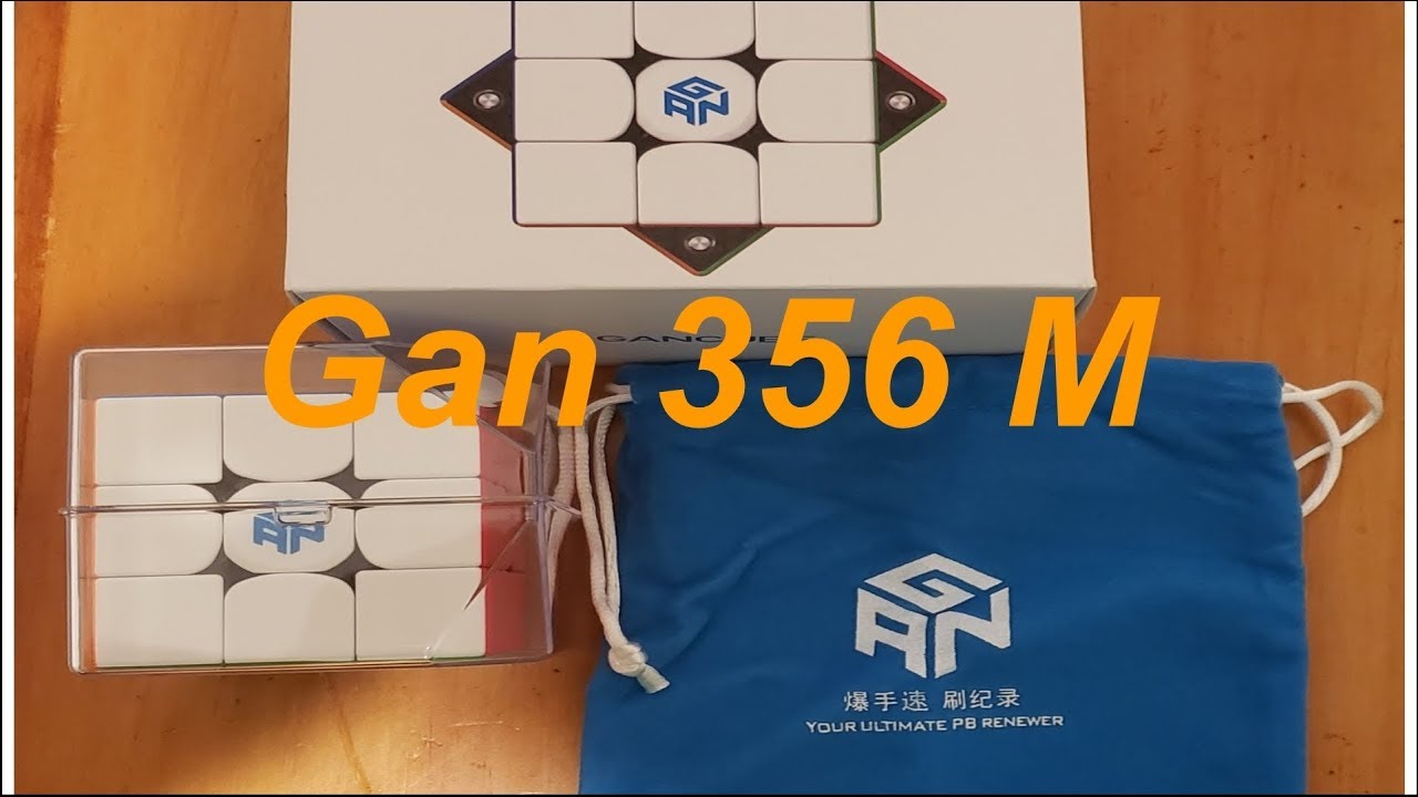 Dünyanın En Iyi Rubik Küpü Kutu Açılımı, 200 Tl'lik Gan 356 M Kutu açılımı