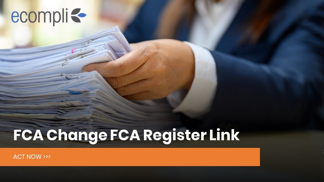 FCA Register New Link