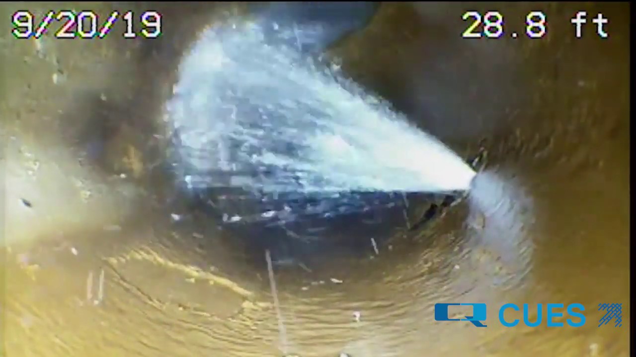 Water Well casing inspection with the CUES MPlus Camera