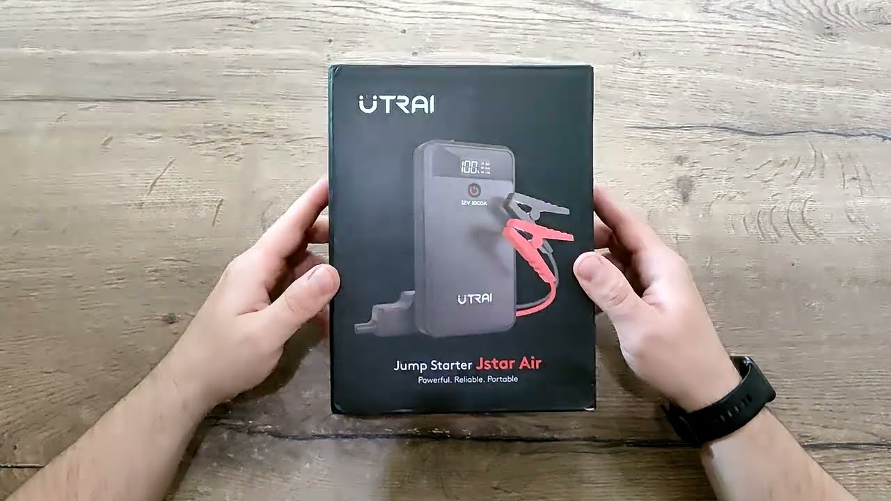 Джамп Стартер  Power Bank UTRAI 1000A тестируем Jump Starter