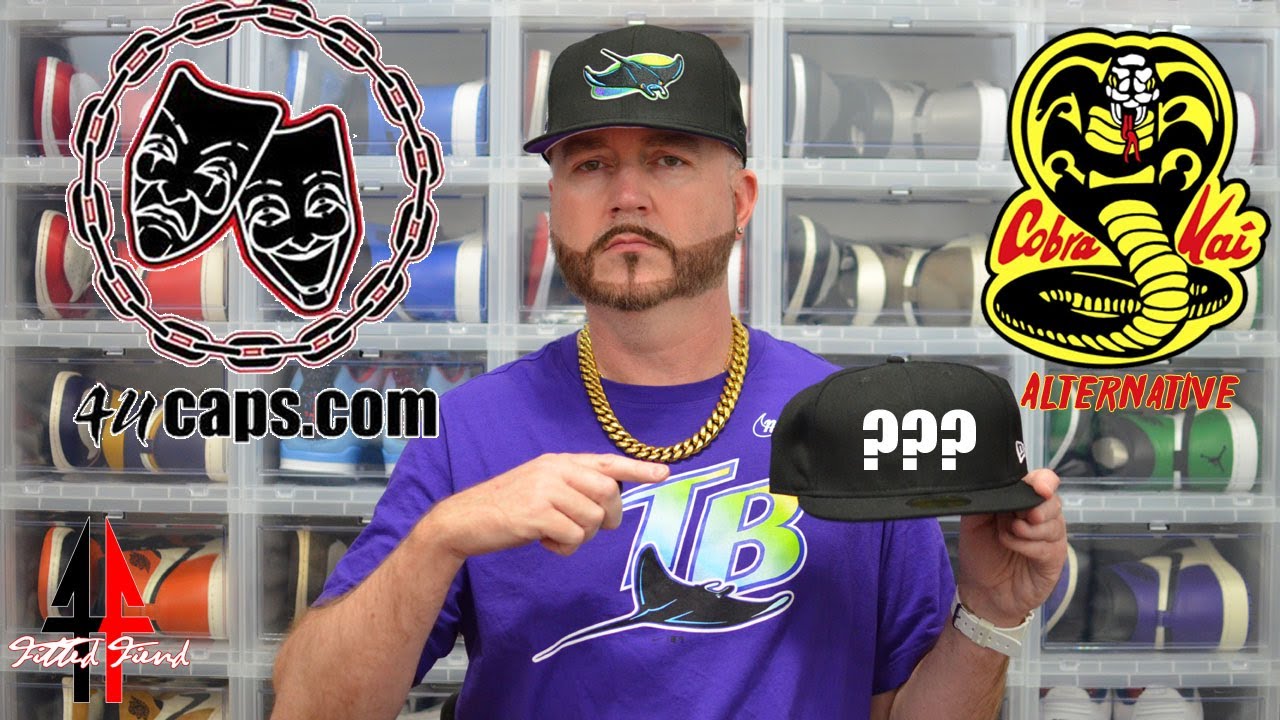 4UCAPS x NEW ERA 59FIFTY: COBRA KAI ALTERNATIVE (HOT TOPIC) FITTED FIEND EP. 191