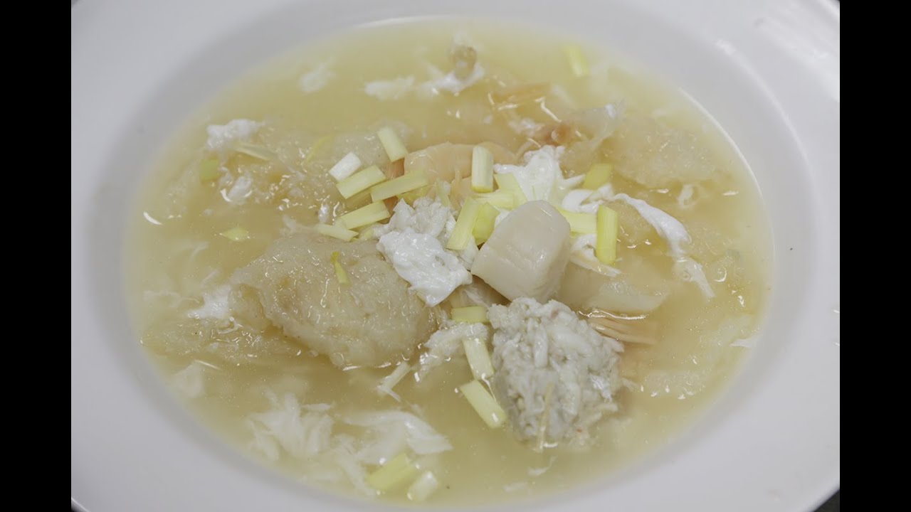 Fish Maw Soup with Crab Meat 鱼膘羹