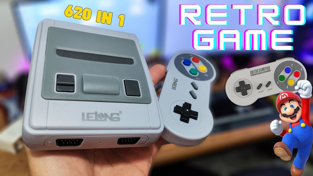 RETRO GAME 620 JOGOS POR MENOS DE R$60 É BOM ? (SNES MINI SFC)