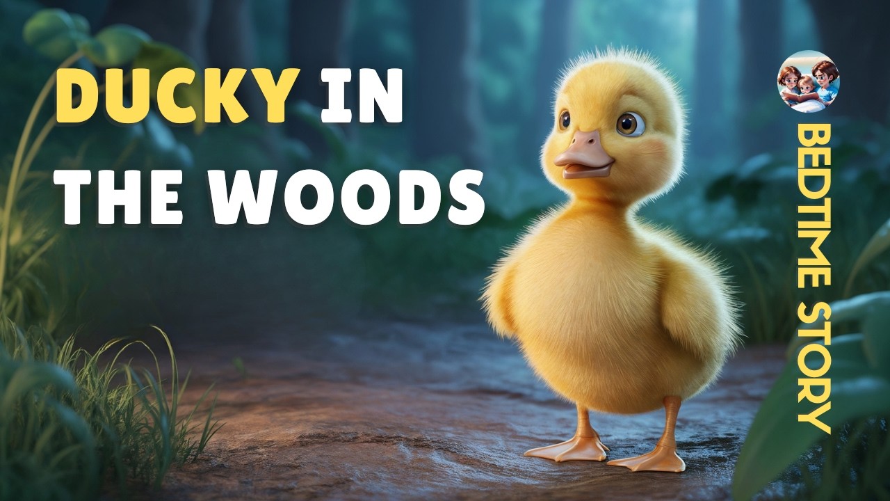 DUCKY AND THE SECRET IN THE WOODS: A Kids Bedtime Story About Courage & Kindness