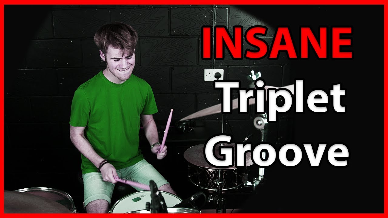 INSANE TRIPLET GROOVE | Easy Drum Lesson | TobyJonesDrums