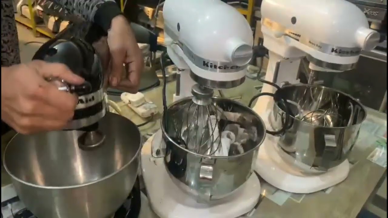 Kitchenaid dough machine reviews:How to use Kitchenaid dough machine #kitchenappliances #commercial.
