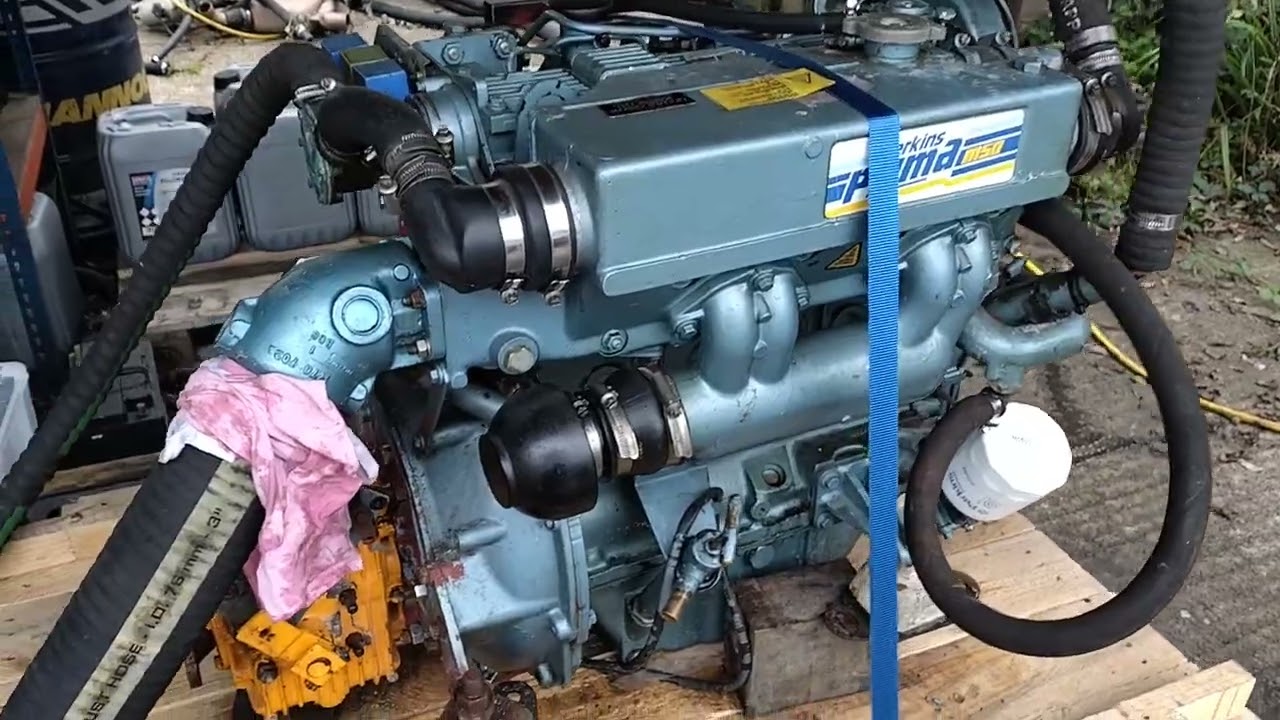Perkins Prima M50 50hp Marine Diesel Engine