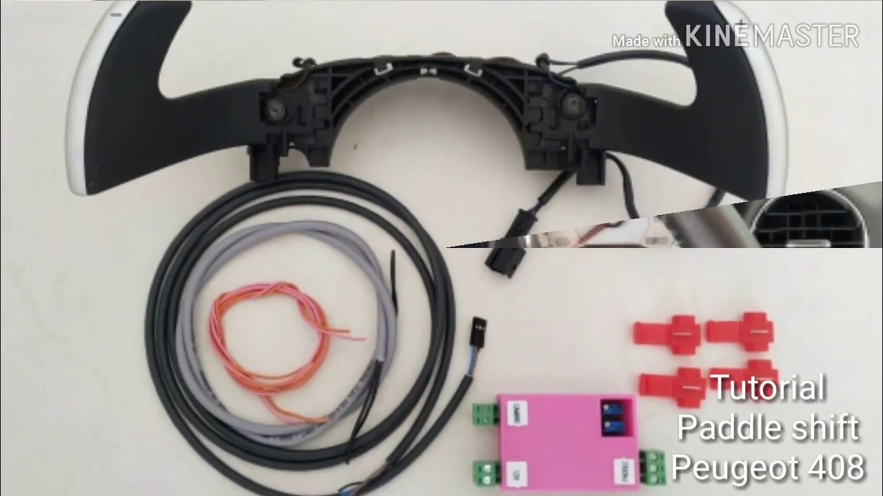 Paddle shift Peugeot 408 - tutorial completo