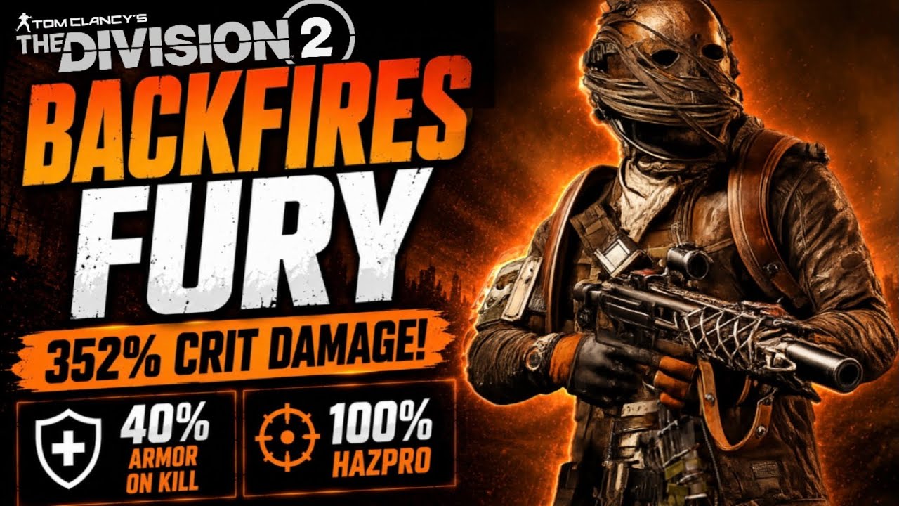 Ярость Backfire 🔥 100% защита от опасностей! The Division 2