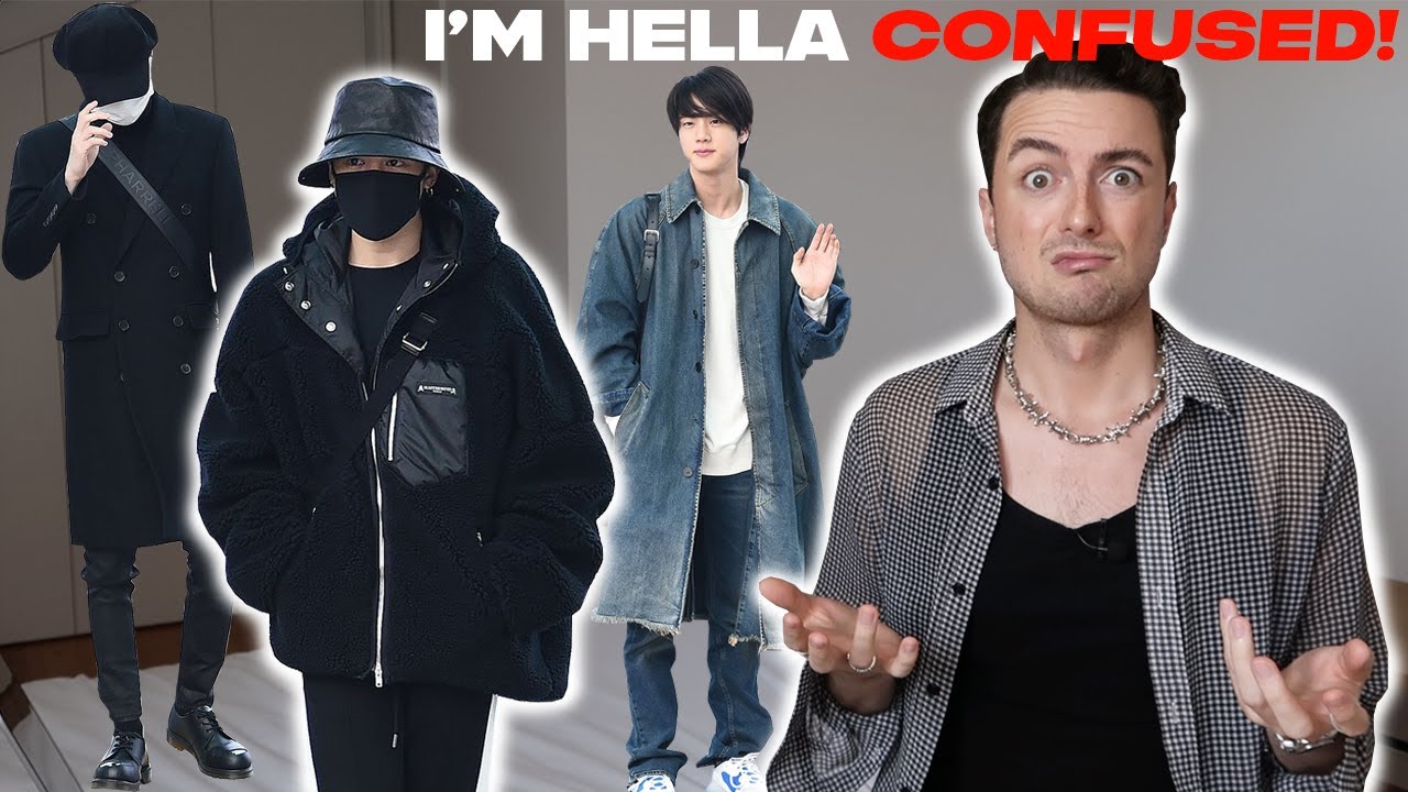 Fashion Expert Reviews: BTS Airport Fashion 20191230 *I'm Hella Confused*