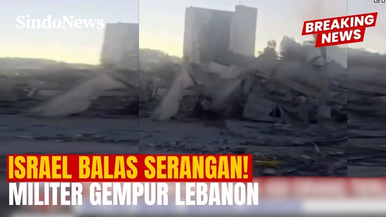 Militer Israel Balik Serang Lebanon hingga Meluluhlantakkan Kota | Breaking News | 06/03