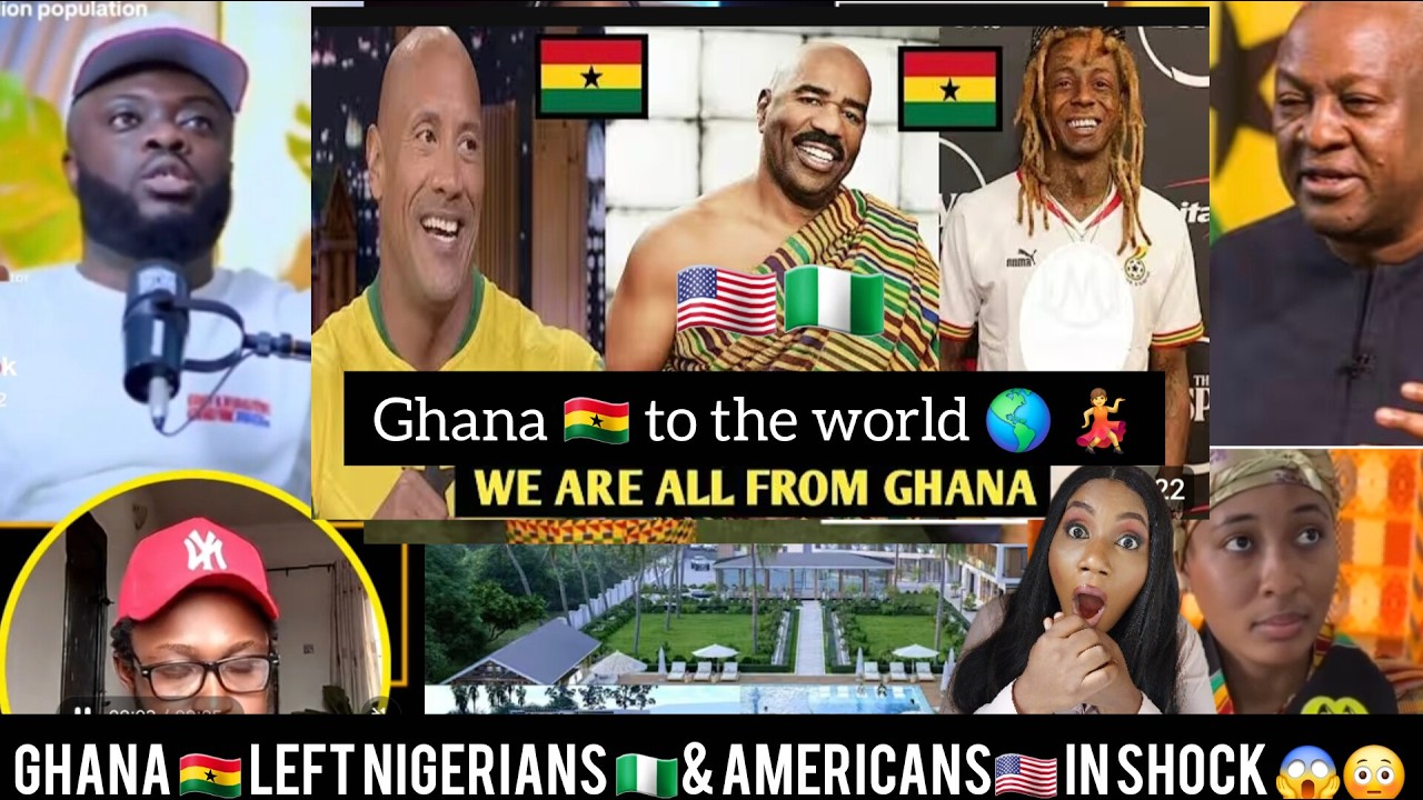 Ghanains🇬🇭and president Jd.Mahama is currently trending in America 🇺🇸 for these..👌