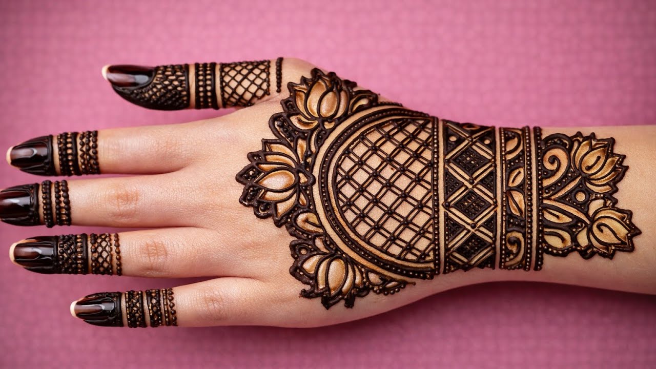 Beautiful full back hand design🫶😍#mehndi #hennadesign #videoviral #viral #subscribe 