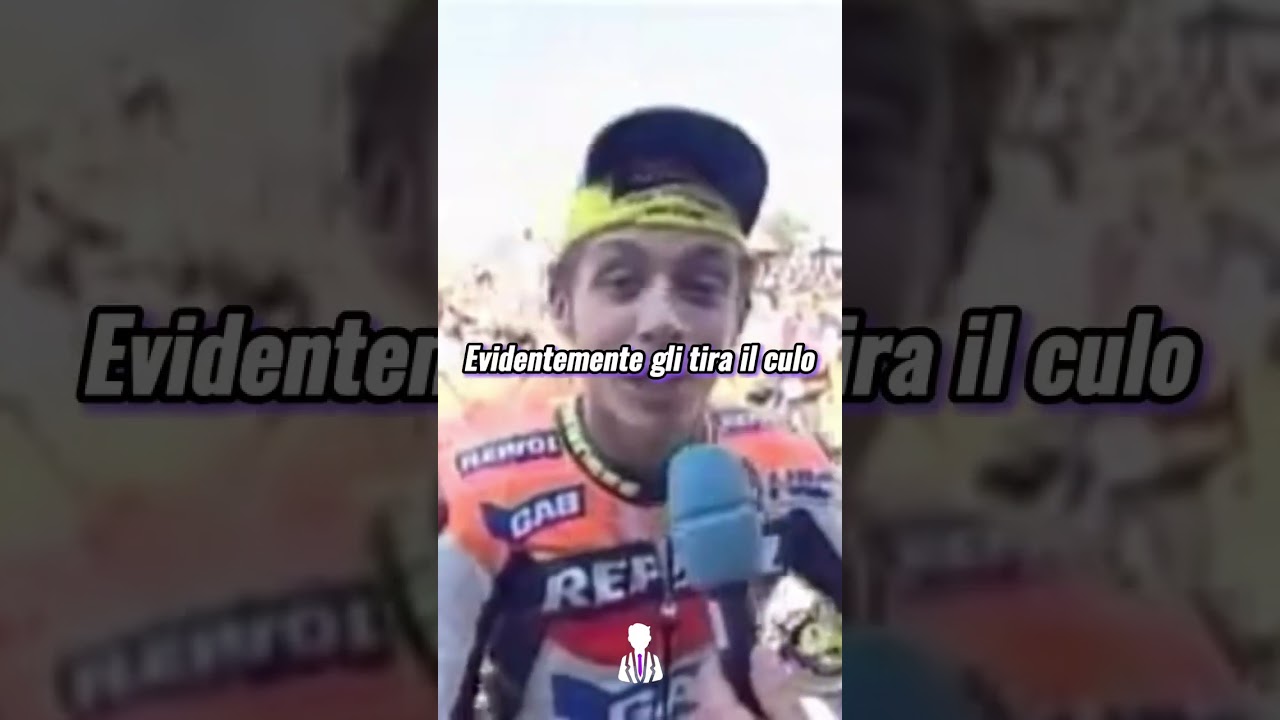 VALENTINO ROSSI: &ldquo;Evidentemente gli RODE arrivare DIETRO tutte le domeniche&rdquo; 🎯