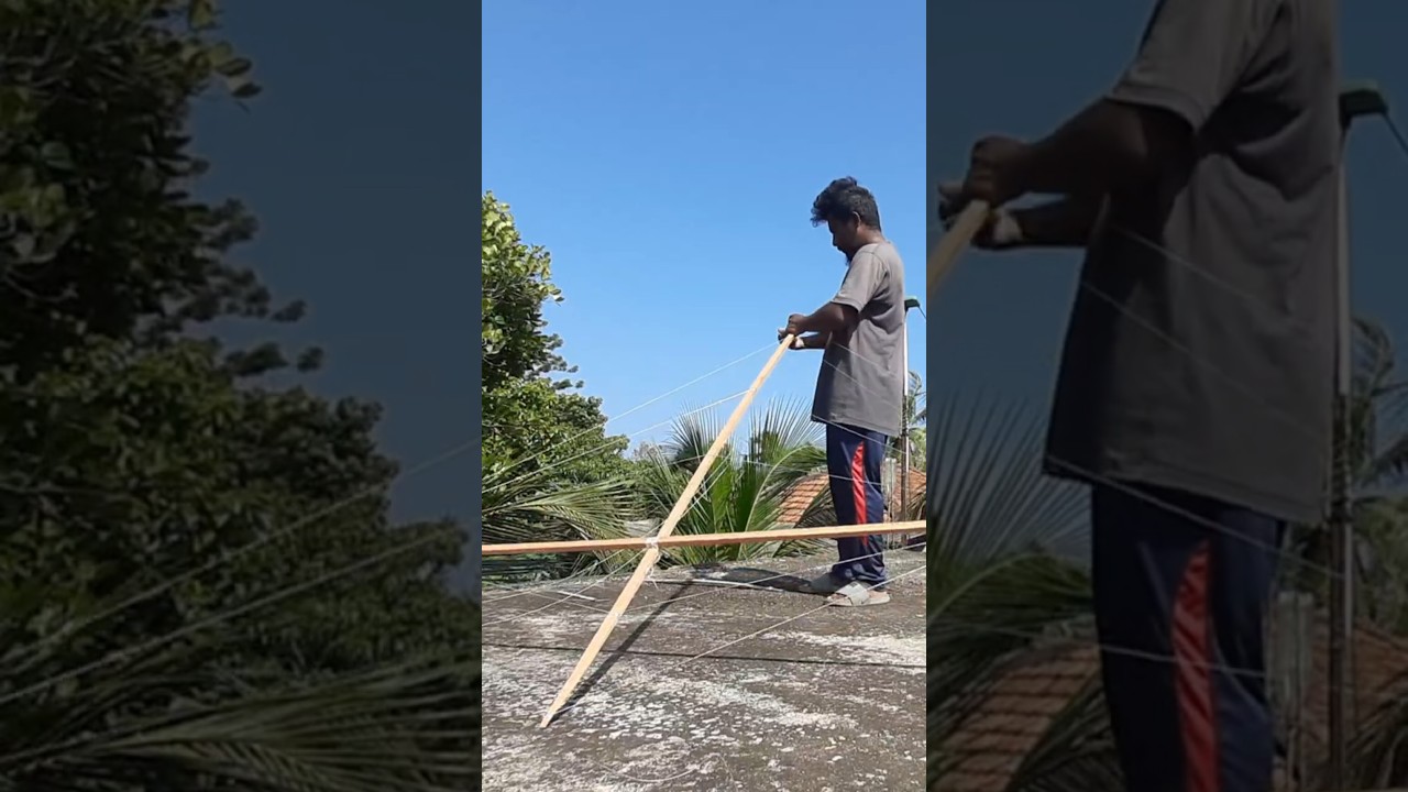 Learn to Make a Kite &ndash; Traditional Sri Lankan Style ✨ | Educational #shorts