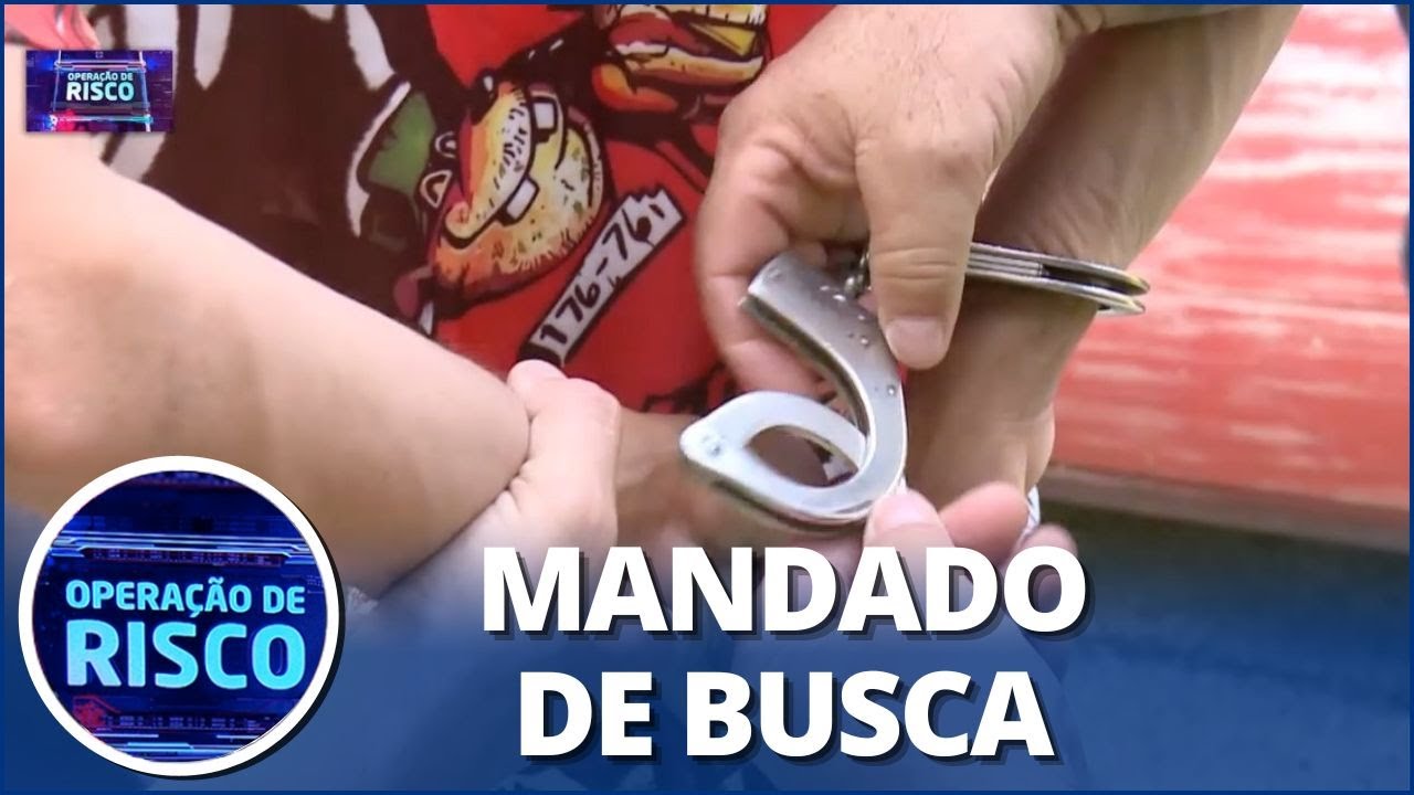 A polícia não esquece! Procurado pela justiça é detido