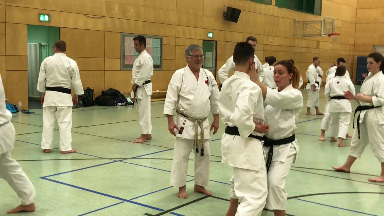 Bunkai Fudokan kata Yon Rei