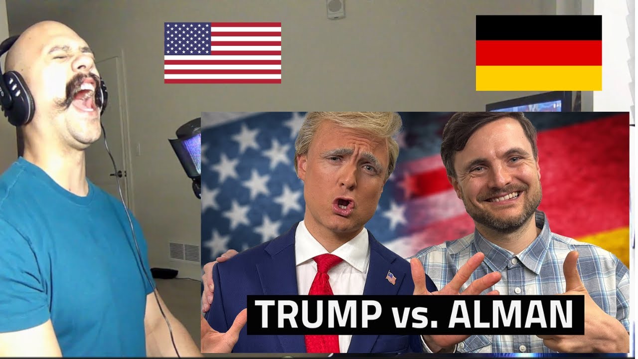 American reacts To Comedian DESTROYS Trump | ALMAN trifft Trump