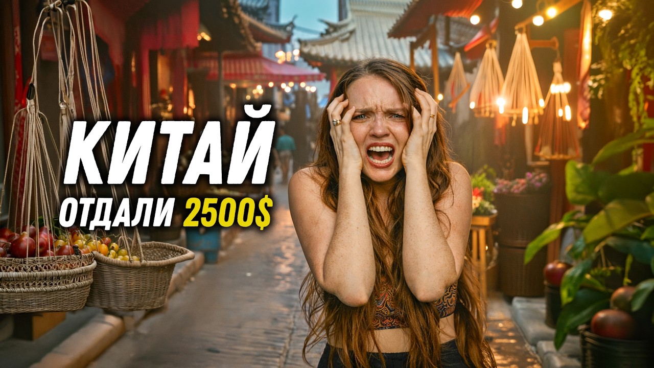КИТАЙ ШОКИРОВАЛ! Мы заплатили 2500$ и получили вот это