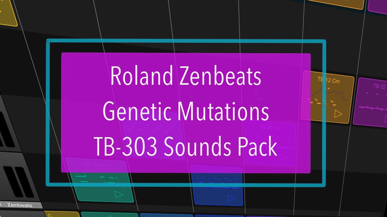 Roland Zenbeats 2.0 - ZEN-Core Technology - ZC1 Demo 5, Genetic Mutations, TB-303