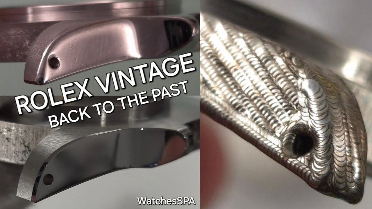 Laser welding Rolex Case