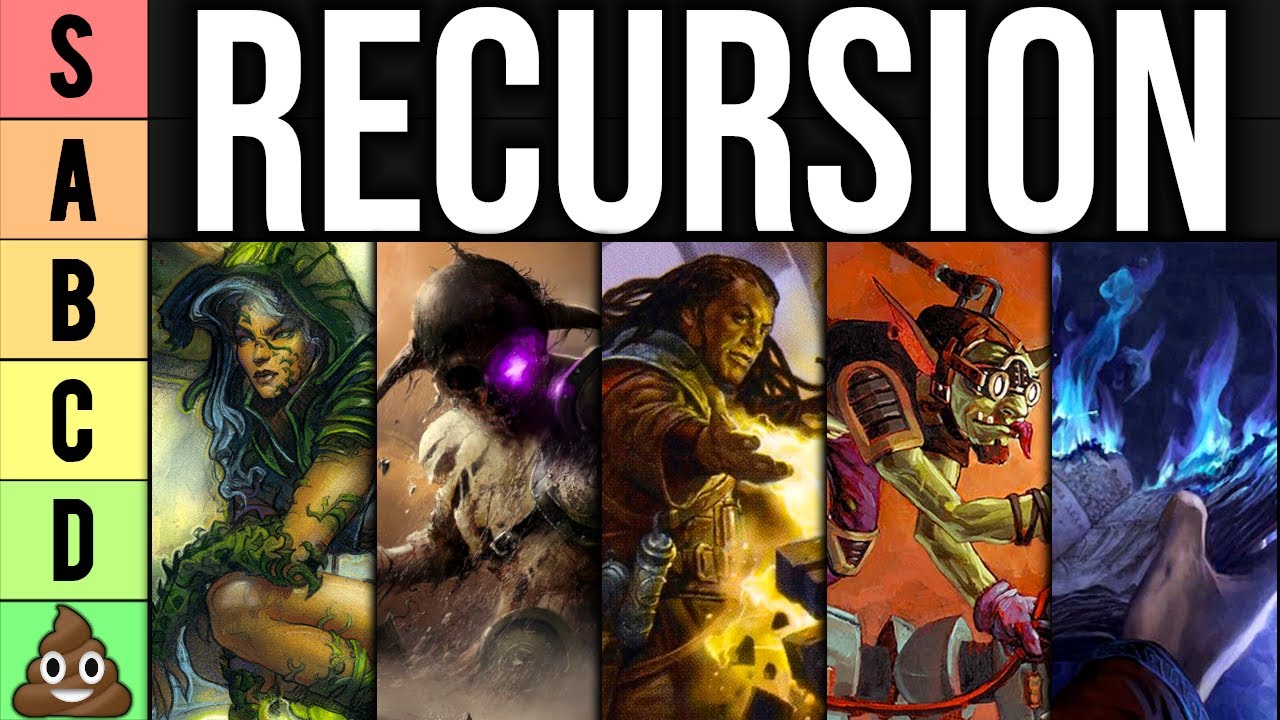 Commander Recursion Tier List