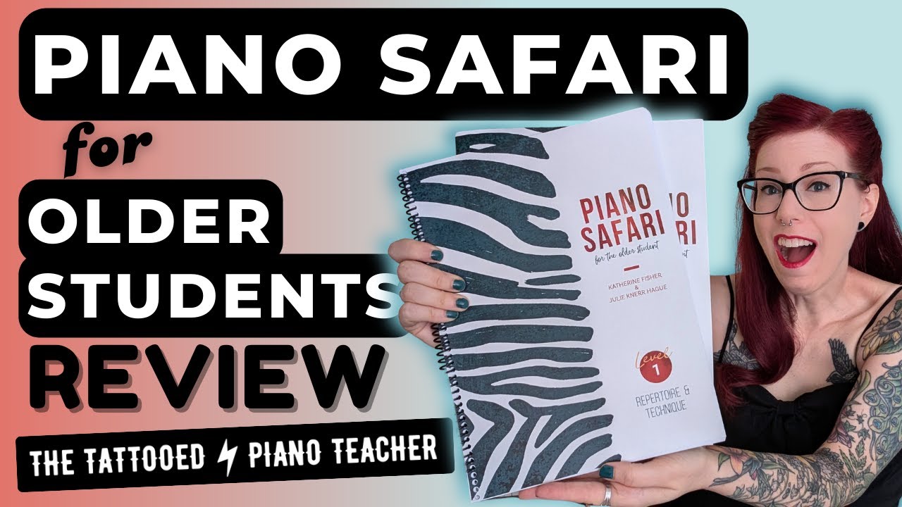 Piano Safari for the Older Student Review | My Honest Take as a Teacher